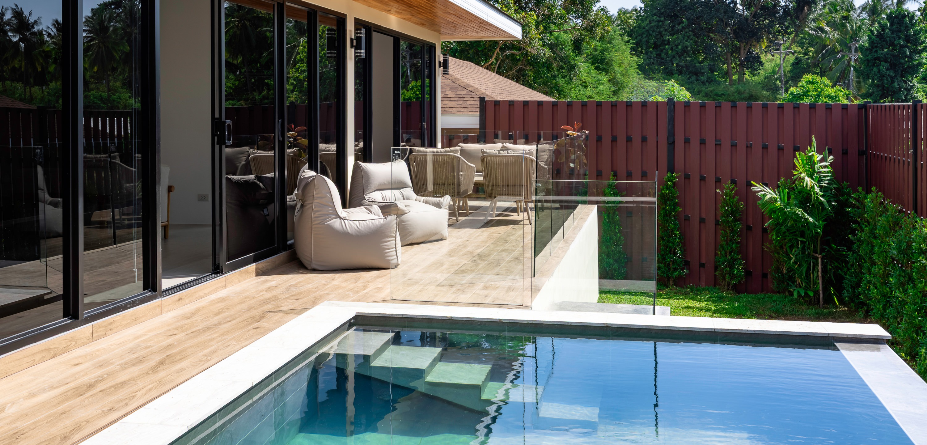 N28 The Garden Villa — private pool and tropical terrace, Koh Samui